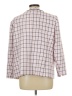 Kasper 100% Polyester Checkered-gingham Pink Blazer Size 12 - photo 2