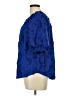 Chico's Blue Short Sleeve Blouse Size Lg (2) - photo 5