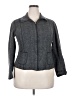 Lands' End 100% Wool Gray Wool Coat Size 18 - photo 1