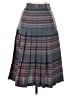 Pendleton 100% Wool Plaid Gray Wool Skirt Size 4 - photo 1