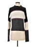 SO Color Block Gray Turtleneck Sweater Size S - photo 1