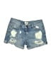 Mudd 100% Cotton Blue Denim Shorts Size 7 - photo 1