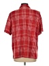 Allison Daley Plaid Red Short Sleeve Blouse Size L - photo 2