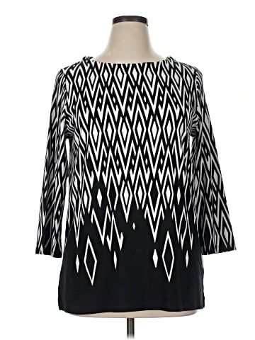 Rafaella 3/4 Sleeve Blouse (view 1)