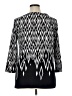 Rafaella 100% Cotton Black 3/4 Sleeve Blouse Size XL - photo 2