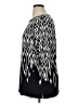 Rafaella 100% Cotton Black 3/4 Sleeve Blouse Size XL - photo 5