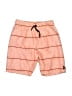 Hurley Stripes Orange Board Shorts Size 5 - 6 - photo 1