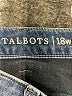 Talbots Solid Blue Jeans Size 18 - photo 4