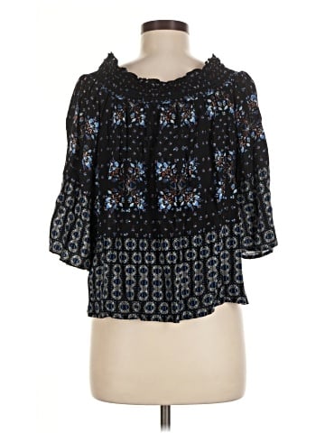 Lily White 3/4 Sleeve Blouse (view 2)