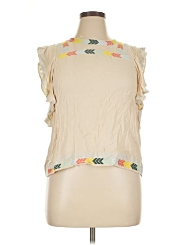 LC Lauren Conrad Sleeveless Blouse (view 1)