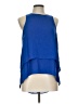 Blush Blue Sleeveless Blouse Size L - photo 1