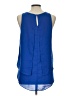 Blush Blue Sleeveless Blouse Size L - photo 2