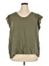Style&Co Green Short Sleeve Top Size 3X - photo 1