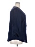 Foxcroft 100% Cotton Blue 3/4 Sleeve Blouse Size 18 - photo 4