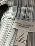 Chico's Stripes Gray Shorts Size Lg (2) - photo 3