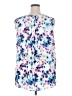 Not Your Daughter's Jeans 100% Polyester Print Purple Sleeveless Blouse Size 2X - photo 2