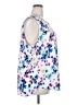 Not Your Daughter's Jeans 100% Polyester Print Purple Sleeveless Blouse Size 2X - photo 4