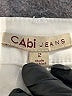 CAbi 100% Cotton Ivory Jeans Size 2 - photo 7