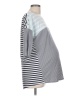 Seraphine 100% Cotton Gray Short Sleeve Top Size 12 Maternity - photo 4