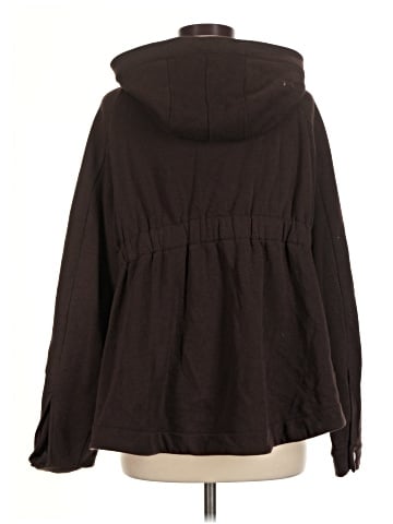 Peace Love World Zip Up Hoodie (view 2)