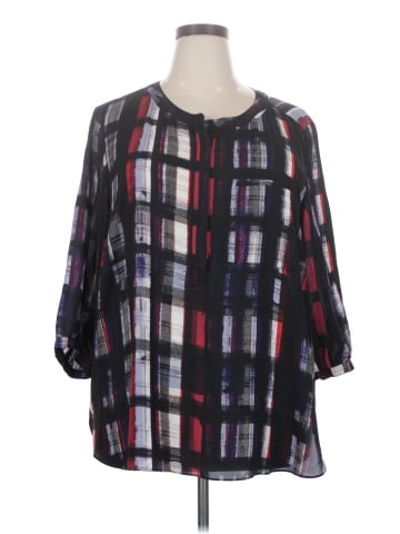 Not Your Daughter's Jeans 3/4 Sleeve Blouse (view 1)