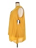 Alfani 100% Polyester Yellow Sleeveless Blouse Size 24 - photo 5