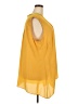 Alfani 100% Polyester Yellow Sleeveless Blouse Size 24 - photo 4