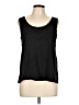 Bay Studio Black Sleeveless Top Size L - photo 1