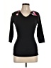 Flexees Black 3/4 Sleeve Top Size L - photo 1