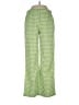 Unbranded Checkered-gingham Green Casual Pants Size L - photo 1