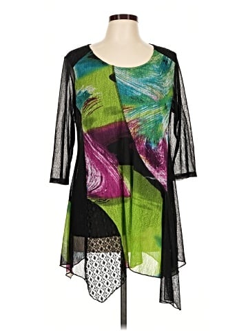 Creation 3/4 Sleeve Blouse (view 1)