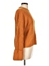 Nine West 100% Acrylic Solid Brown Pullover Sweater Size L - photo 4