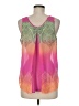 Candie's 100% Polyester Pink Sleeveless Blouse Size M - photo 2