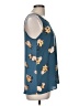 PREMISE 100% Polyester Teal Sleeveless Blouse Size M - photo 4