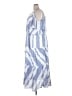 Ashley Stewart 100% Polyester Stripes Blue Casual Dress Size 26 - photo 5
