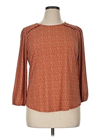 Adrianna Papell 3/4 Sleeve Blouse (view 1)