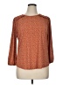 Adrianna Papell Orange 3/4 Sleeve Blouse Size XL - photo 1