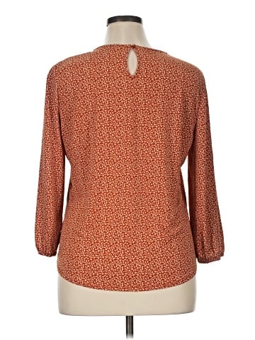 Adrianna Papell 3/4 Sleeve Blouse (view 2)