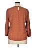 Adrianna Papell Orange 3/4 Sleeve Blouse Size XL - photo 2