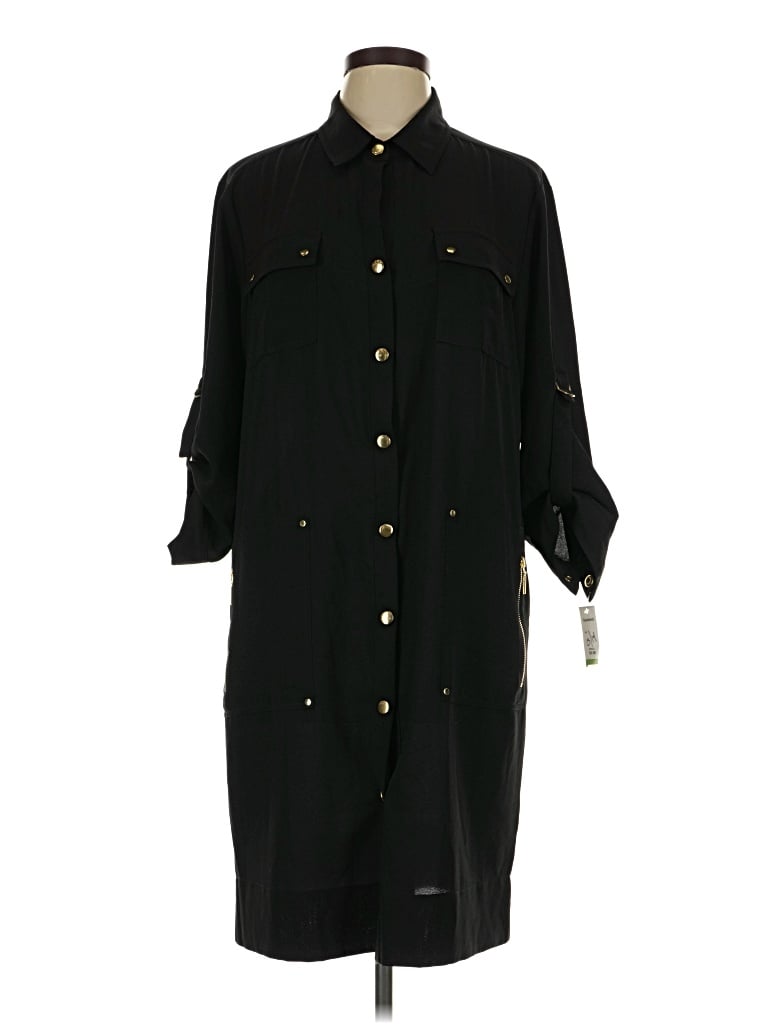 Ellen Tracy Casual Dress In Black