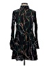 Zara Basic Print Black Cocktail Dress Size S - photo 1