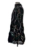 Zara Basic Print Black Cocktail Dress Size S - photo 5