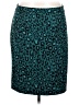 Jaclyn Smith Animal Print Teal Casual Skirt Size XXL - photo 1