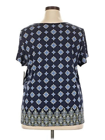 Charter Club Short Sleeve Blouse (view 2)