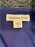 Coldwater Creek Tweed Blue Formal Skirt Size 10 - photo 4