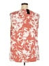 Alfani Orange Sleeveless Blouse Size 3X - photo 2