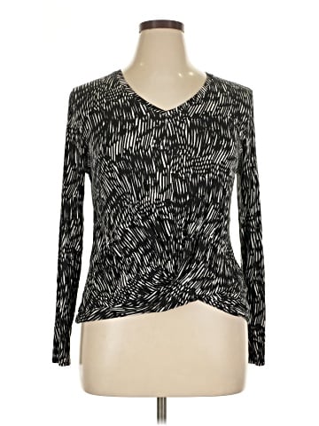 Simply Vera Vera Wang Long Sleeve Top (view 1)