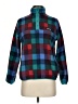Lands' End 100% Polyester Plaid Teal Pullover Sweater Size XS (petite) - photo 1