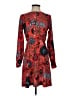 Ann Taylor LOFT 100% Polyester Paisley Red Casual Dress Size 0 - photo 1