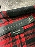 Sanctuary 100% Rayon Plaid Red Long Sleeve Button-Down Shirt Size L - photo 7